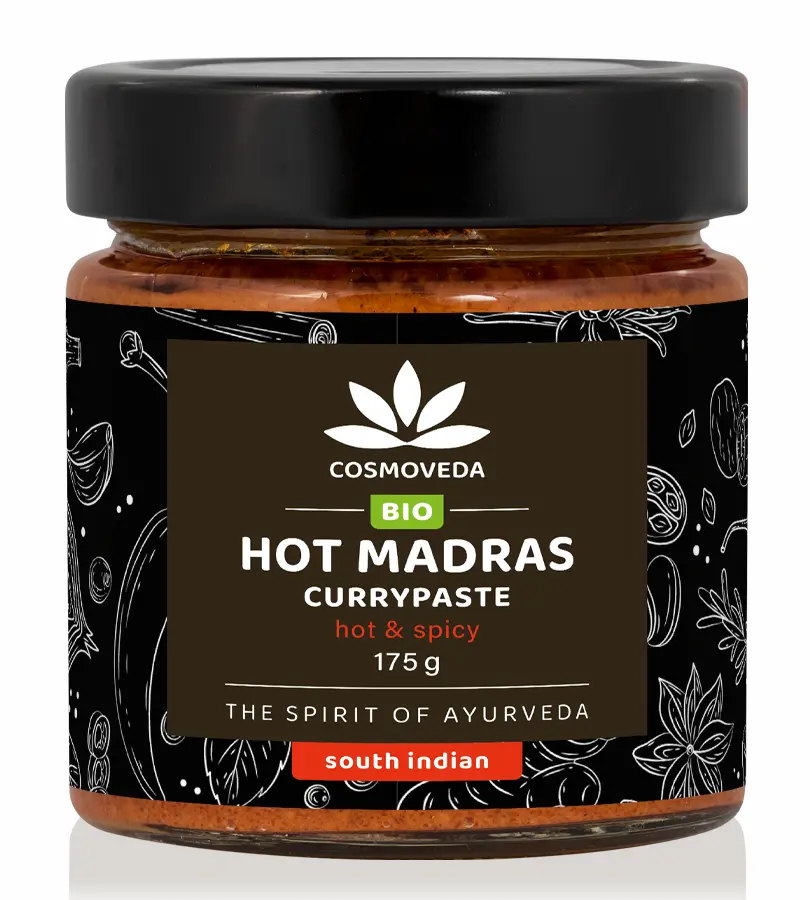 BIO Hot Madras Curry Paste
