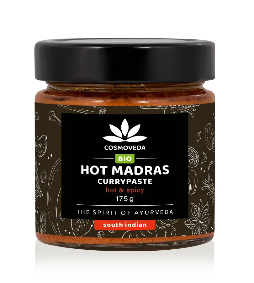 BIO Hot Madras Curry Paste