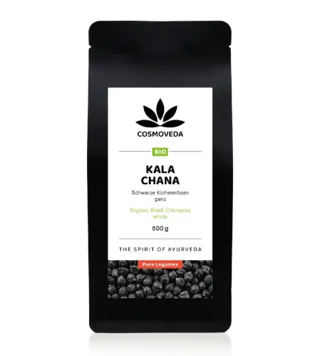 BIO Kala Chana - schwarze Kichererbsen