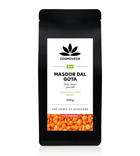 BIO Masoor Dal Gota - geschälte Rote Linsen