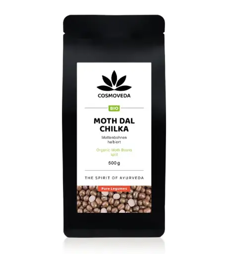 BIO Moth Dal Chilka - halbierte Mattenbohnen